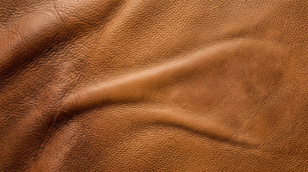 Visual illustration for grain cracking vs finish flaking leather jacket