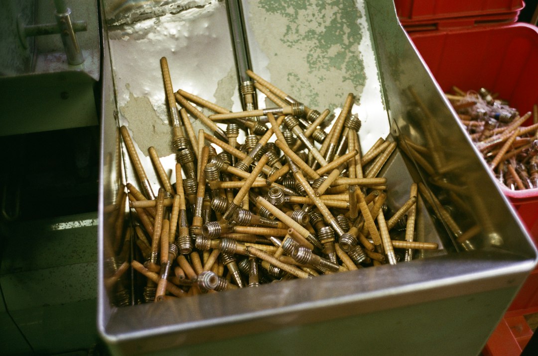 Visual illustration for prevent hardware oxidation seal brass copper rivets